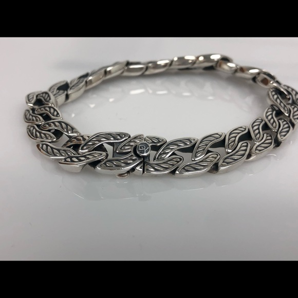 Sold David Yurman Silver Cuban Link 